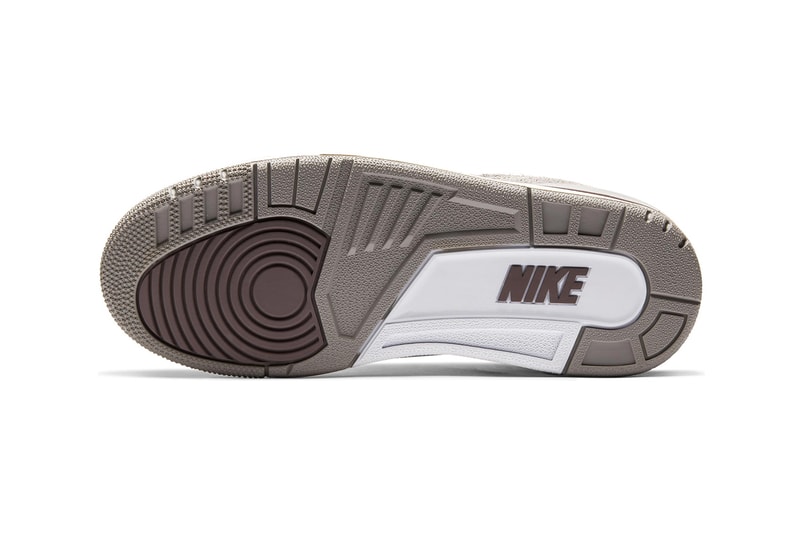 nike a ma maniere air jordan 3 aj3 womens sneakers collaboration white gray footwear shoes kicks sole