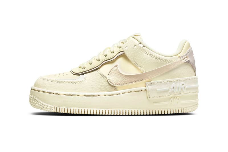Satisfy x Nike Air Force 1 Shadow Cream Sneakers Air Force 1 Shadow Creame – Soft Tonal Low-Top | The  main image 3