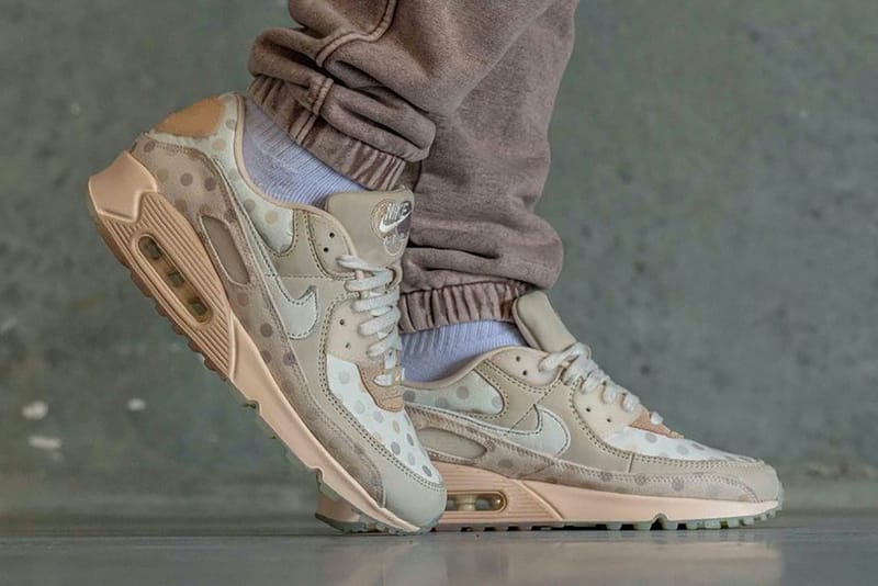 Nike's Latest Air Max 90 Gets Dressed in Beige Polka Dots