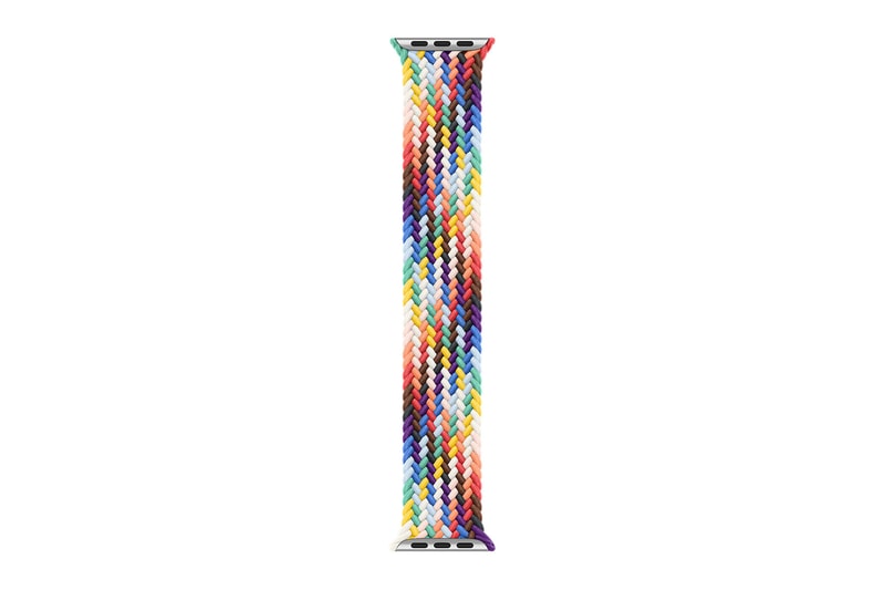 apple watch strap band pride edition braided solo loop rainbow