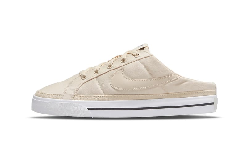 NikeCourt Legacy Mule Gets Updated in "Pearl White"