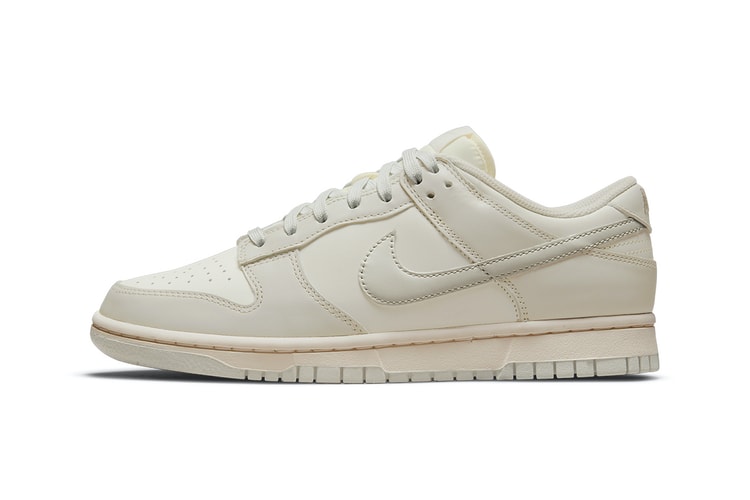 Nike Keeps It Minimal for New Dunk Low "Sail/Light Bone"