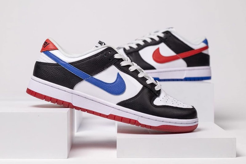 nike dunk low south korea red white blue taegukgi laterals swoosh