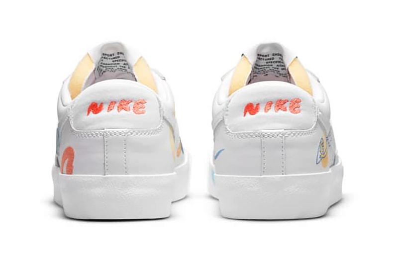 Mayumi Yamase Nike Blazer Low Flyleather Sneakers Shoes Footwear Kicks heel