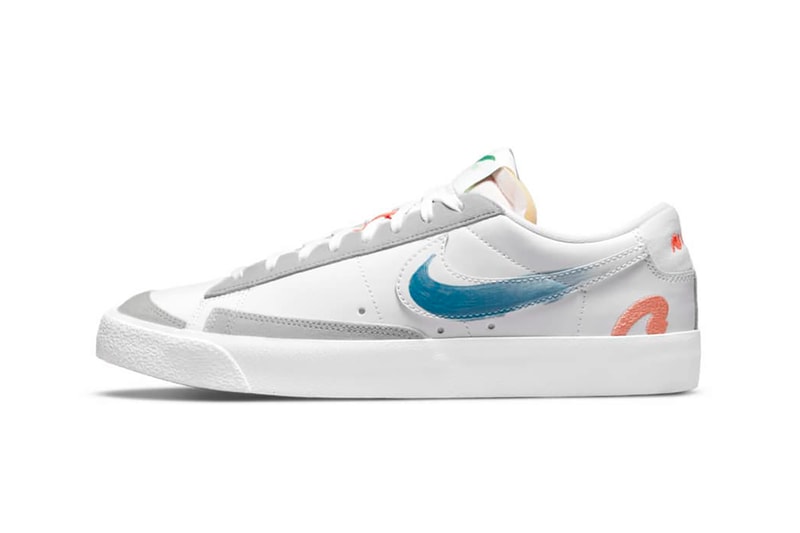 Mayumi Yamase Nike Blazer Low Flyleather Sneakers Shoes Footwear Kicks Lateral