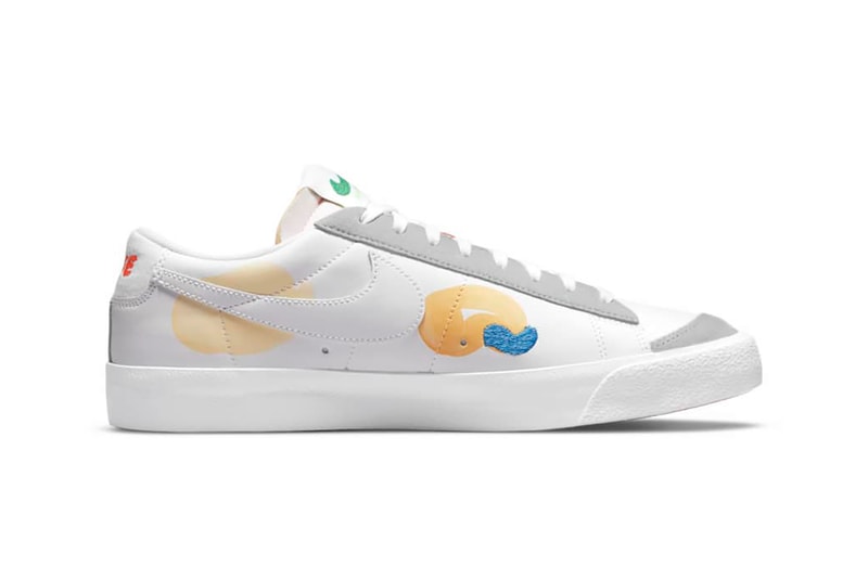 Mayumi Yamase Nike Blazer Low Flyleather Sneakers Shoes Footwear Kicks lateral