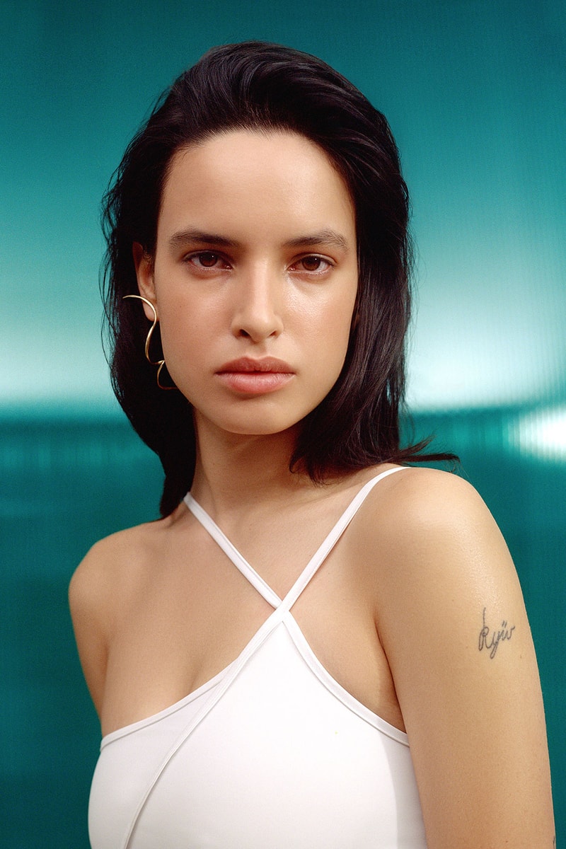 norba ukrainian brand eco-friendly sustainable swimwear collection top asymmetrical