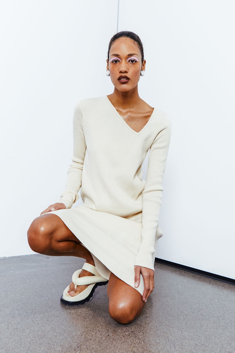 operasport edition 05 collection lookbook dress asymmetrical
