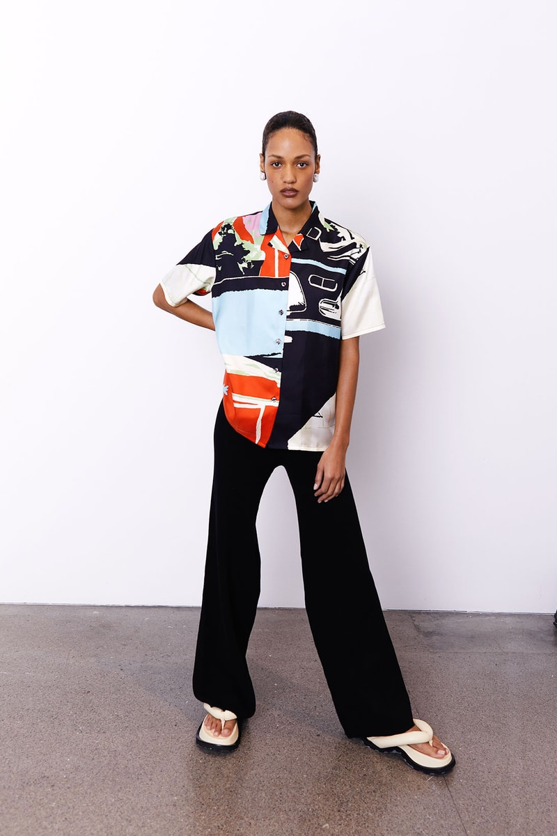 operasport edition 05 collection lookbook print pattern shirt pants
