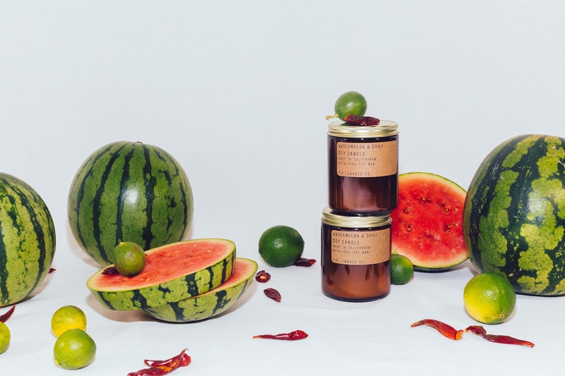 pf candle co watermelon and chili home fragrance scent