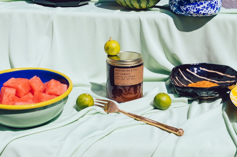 pf candle co watermelon and chili home fragrance scent