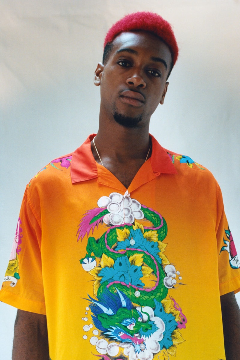 palace skateboards summer 2021 lookbook collection drop dragon tattoo t-shirt