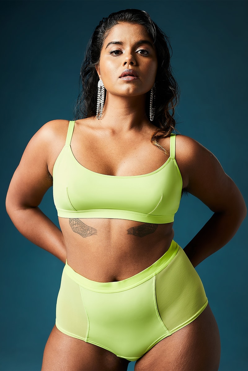 parade color outside the lines pride lgbtq campaign scoop bralette underwear panty
