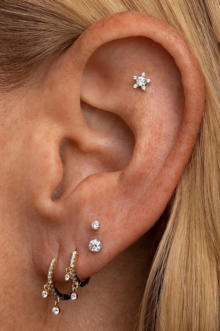 maria tash maria black helix earring