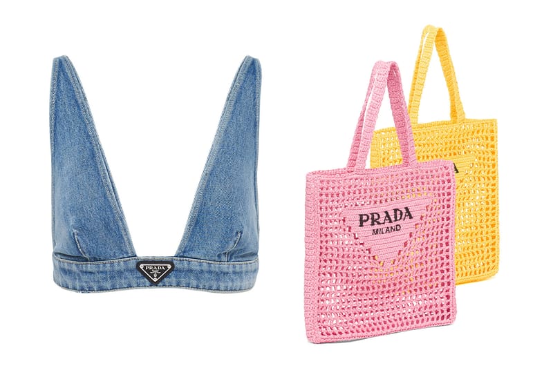 Update Your Summer Wardrobe With Prada's Denim Garments and Accessories
