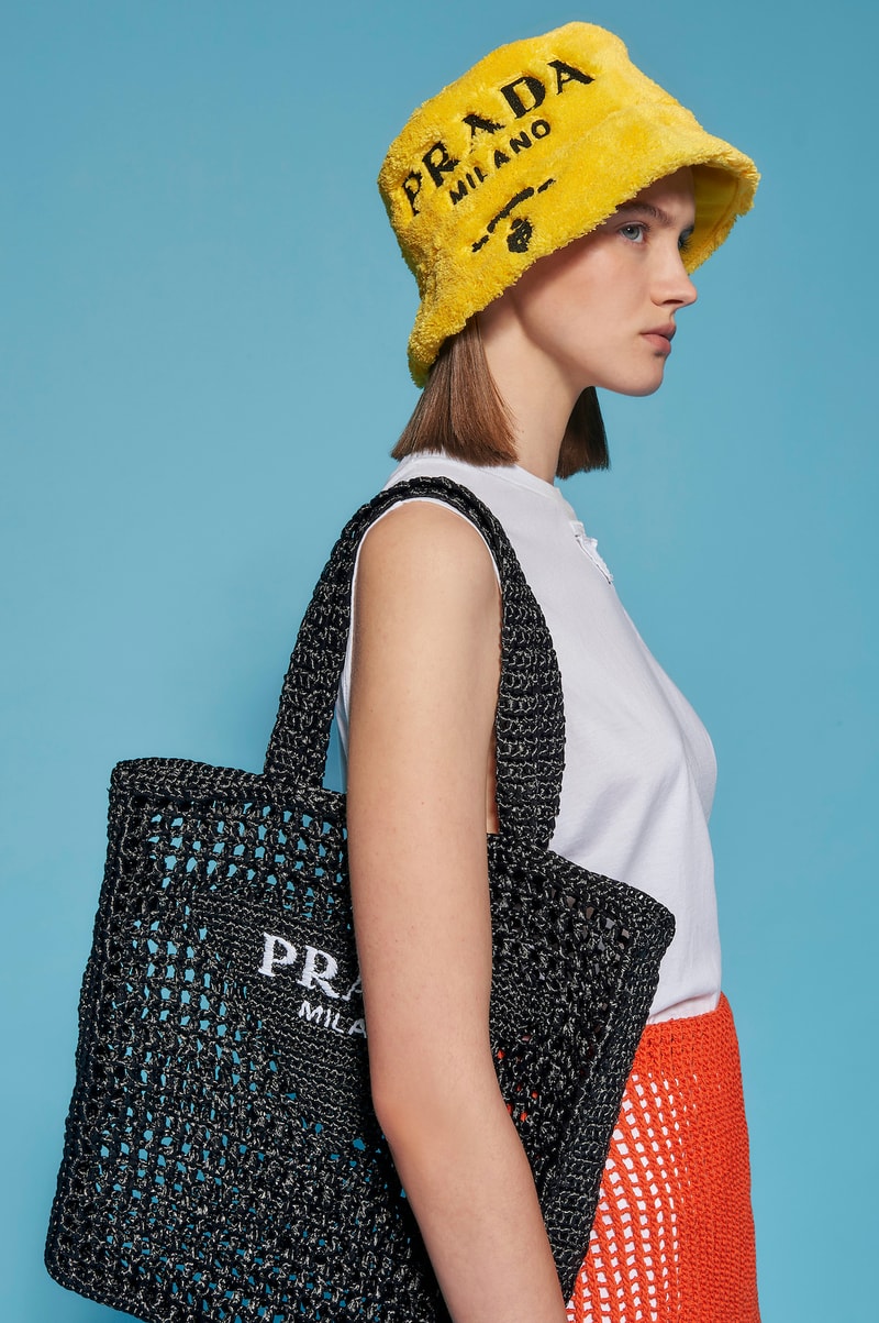 prada outdoor pop up hong kong ifc mall beachwear collection accessories