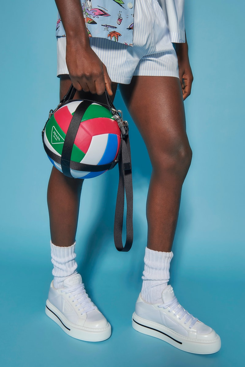 prada outdoor pop up hong kong ifc mall beachwear collection accessories