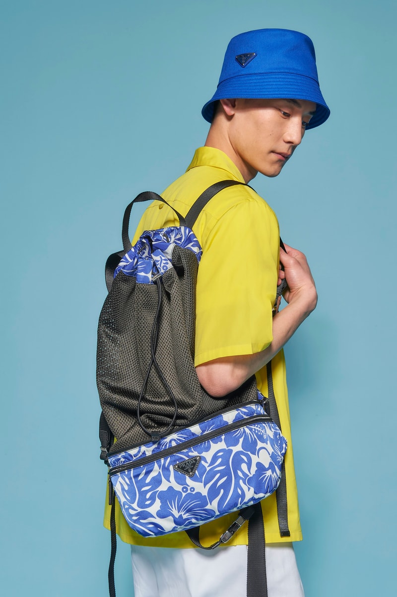 prada outdoor pop up hong kong ifc mall beachwear collection accessories