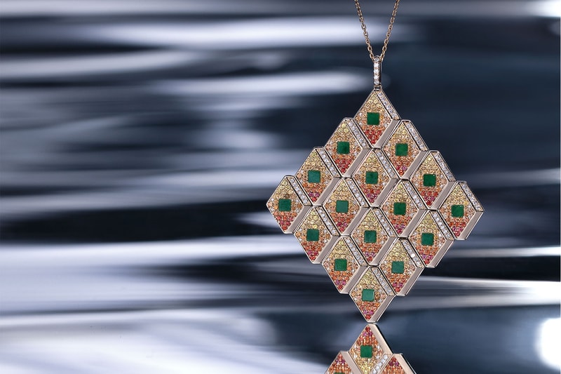 royan jade iridescence jewelry collection campaign earrings necklaces release 