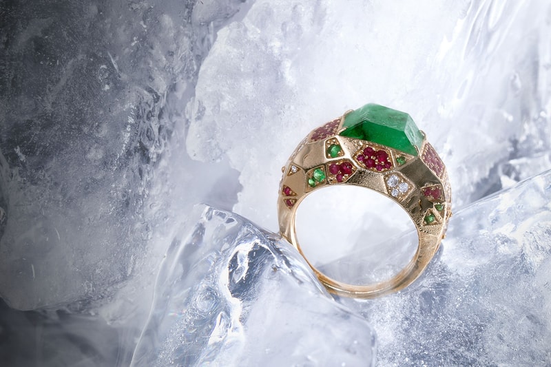 royan jade iridescence jewelry collection campaign earrings necklaces release 