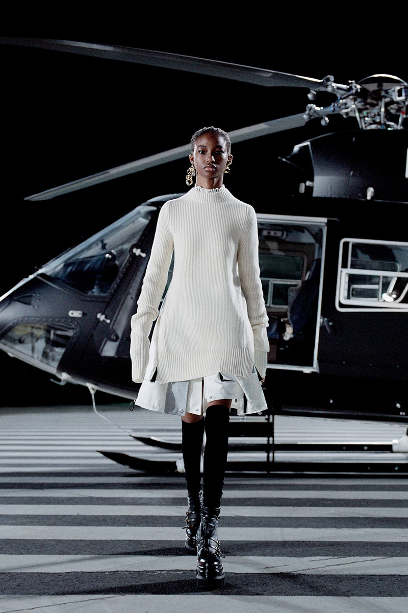 sacai chitose abe womens fall winter collection dress