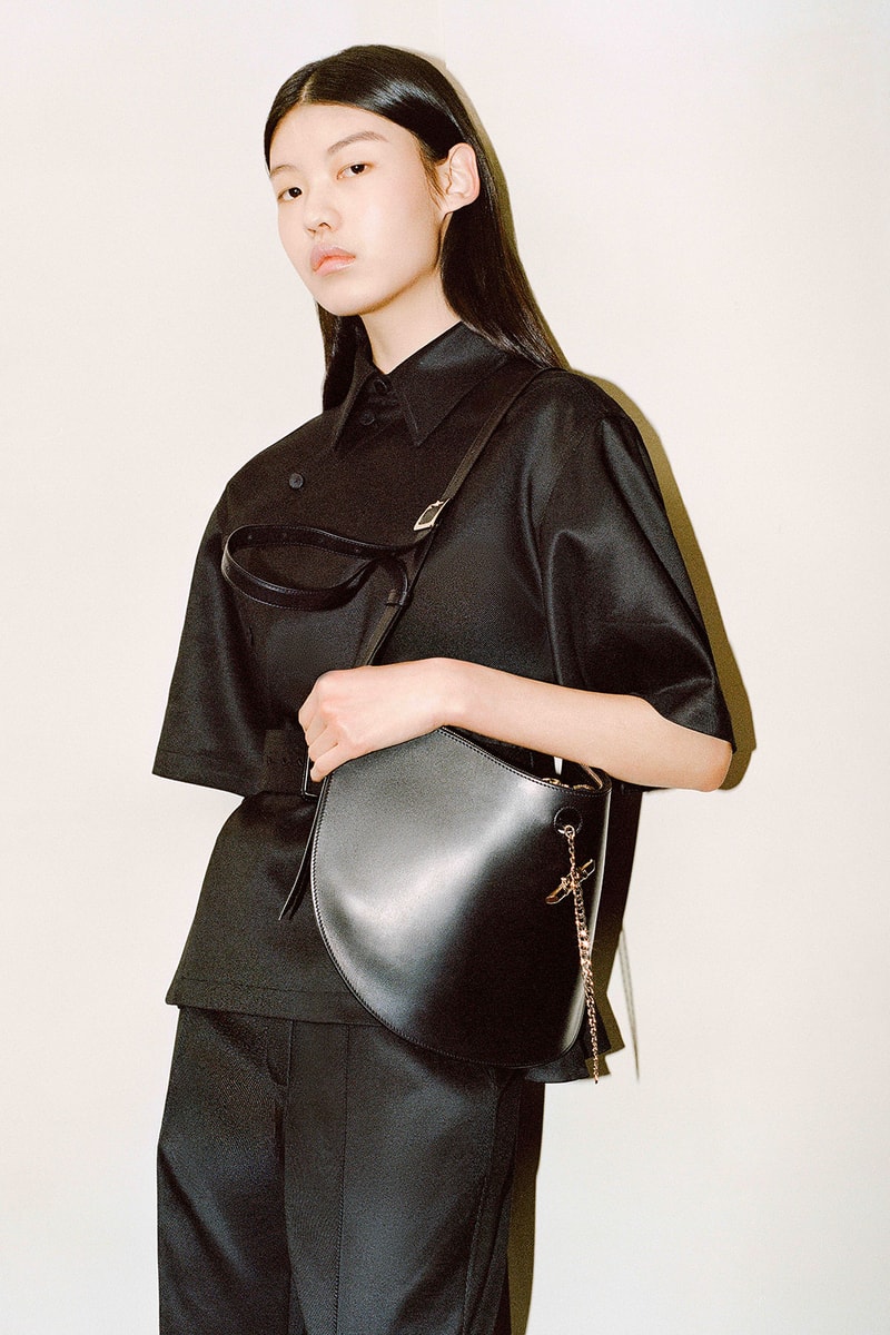 shanghai tang yuni ahn pre-fall collaboration campaign lookbook suits qipao handbags maison kitsune celine designer 