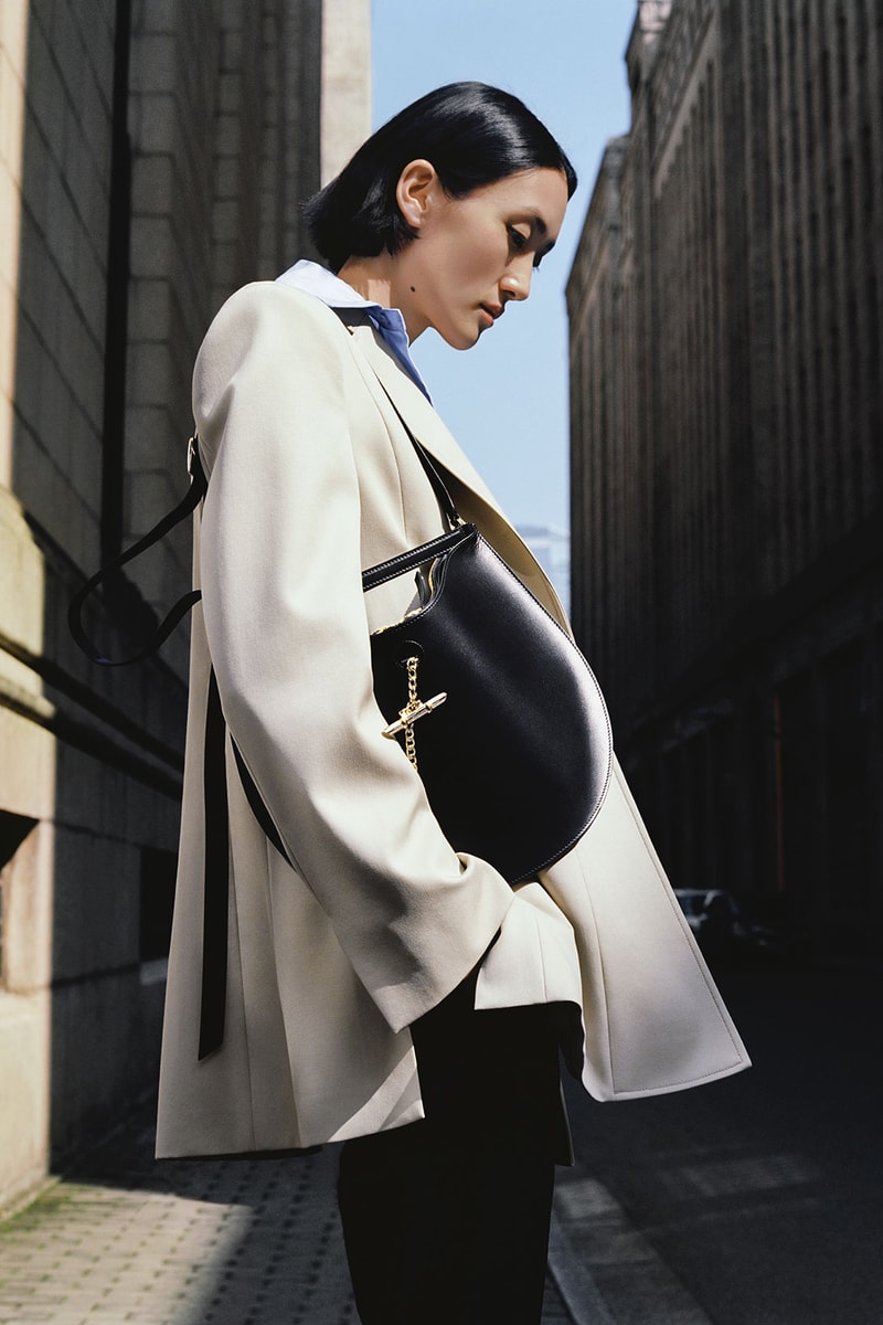 shanghai tang pre-fall 2021 campaign yuni ahn blazer bag