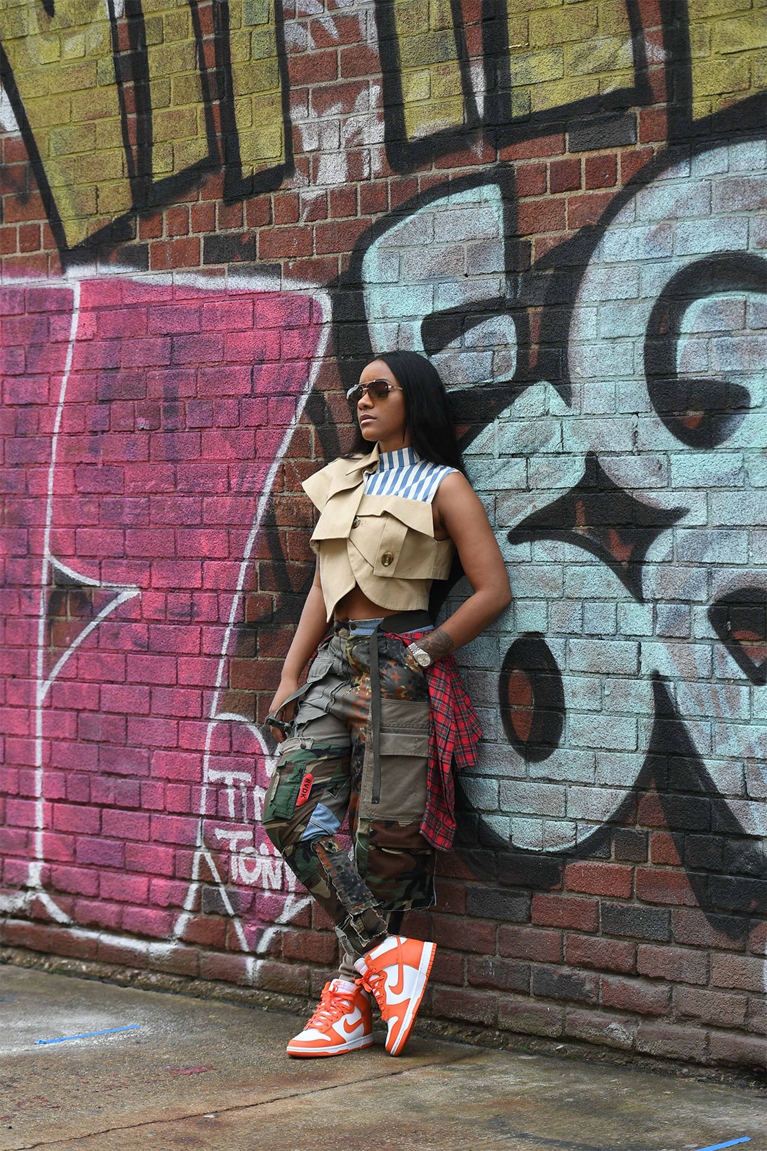 shaniqua j sneaker collector content creator wardrobe stylist influencer fashion kicks footwear nike air jordan 1