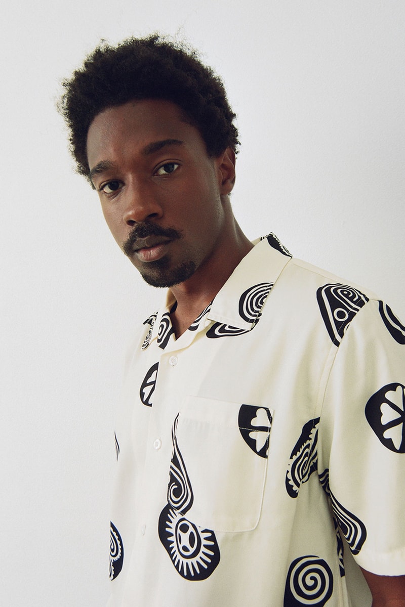 stussy spring summer 2021 ss21 collection lookbook pattern print shirt