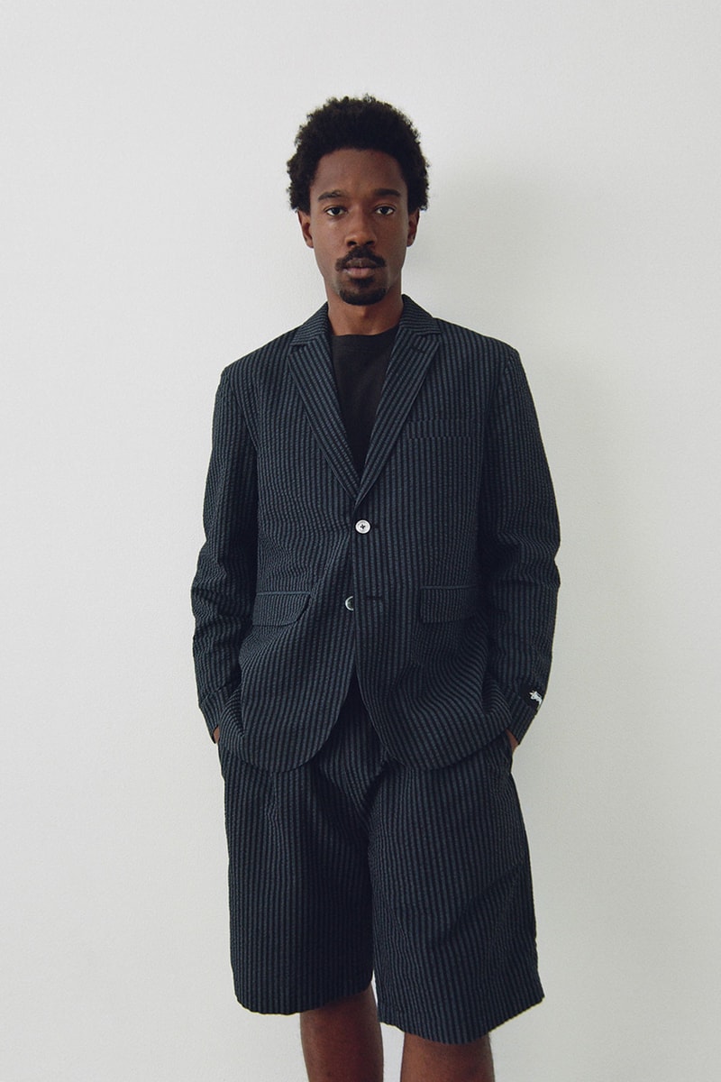 stussy spring summer 2021 ss21 collection lookbook jacket suit shorts