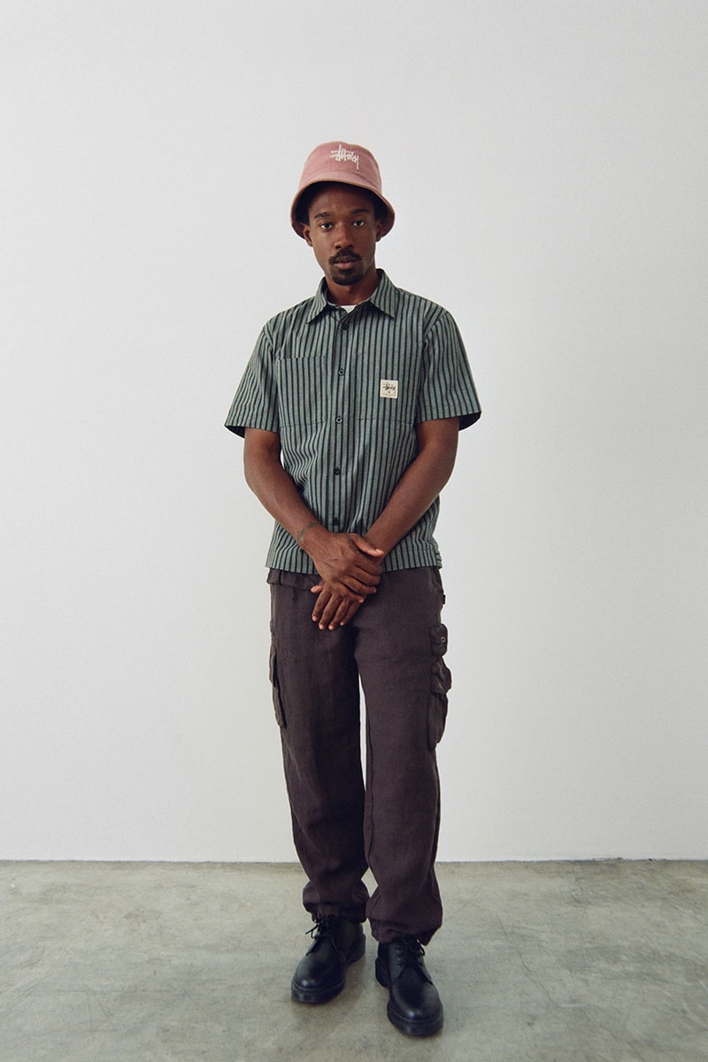 stussy summer collection lookbook sweater vests bucket hats release date info 