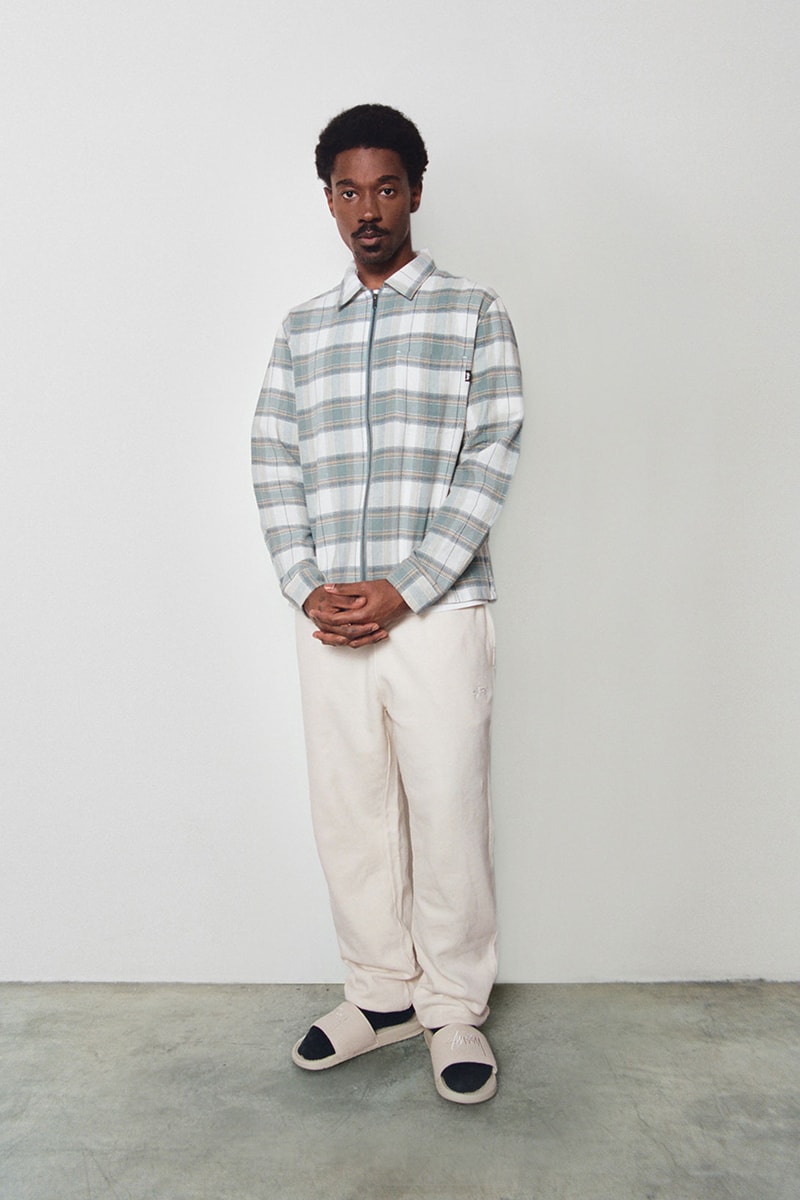 stussy summer collection lookbook sweater vests bucket hats release date info 