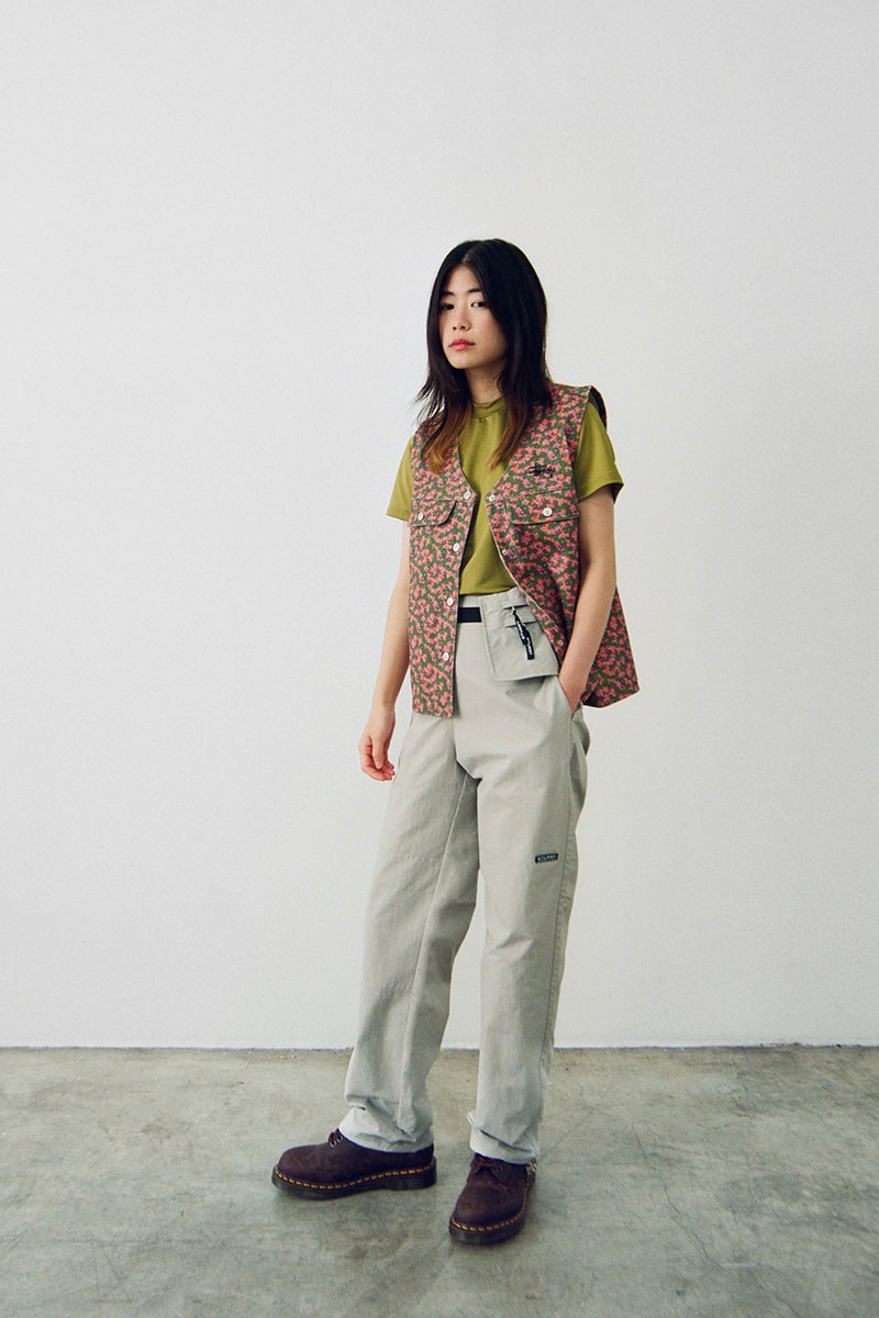 stussy spring summer 2021 ss21 collection lookbook vest trousers pants