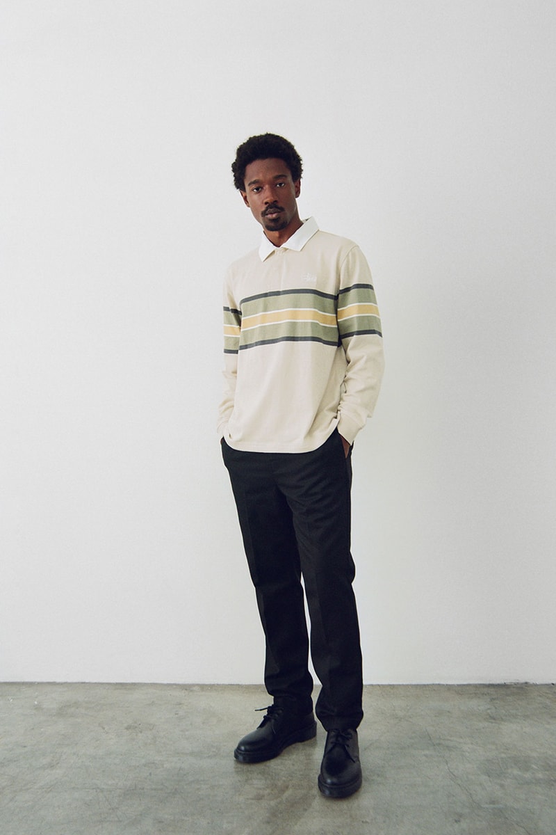 stussy summer collection lookbook sweater vests bucket hats release date info 