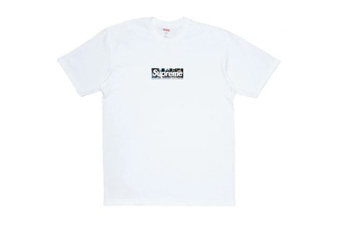 Supreme's Milan-Exclusive Box Logo T-Shirt Features the "Last Supper"