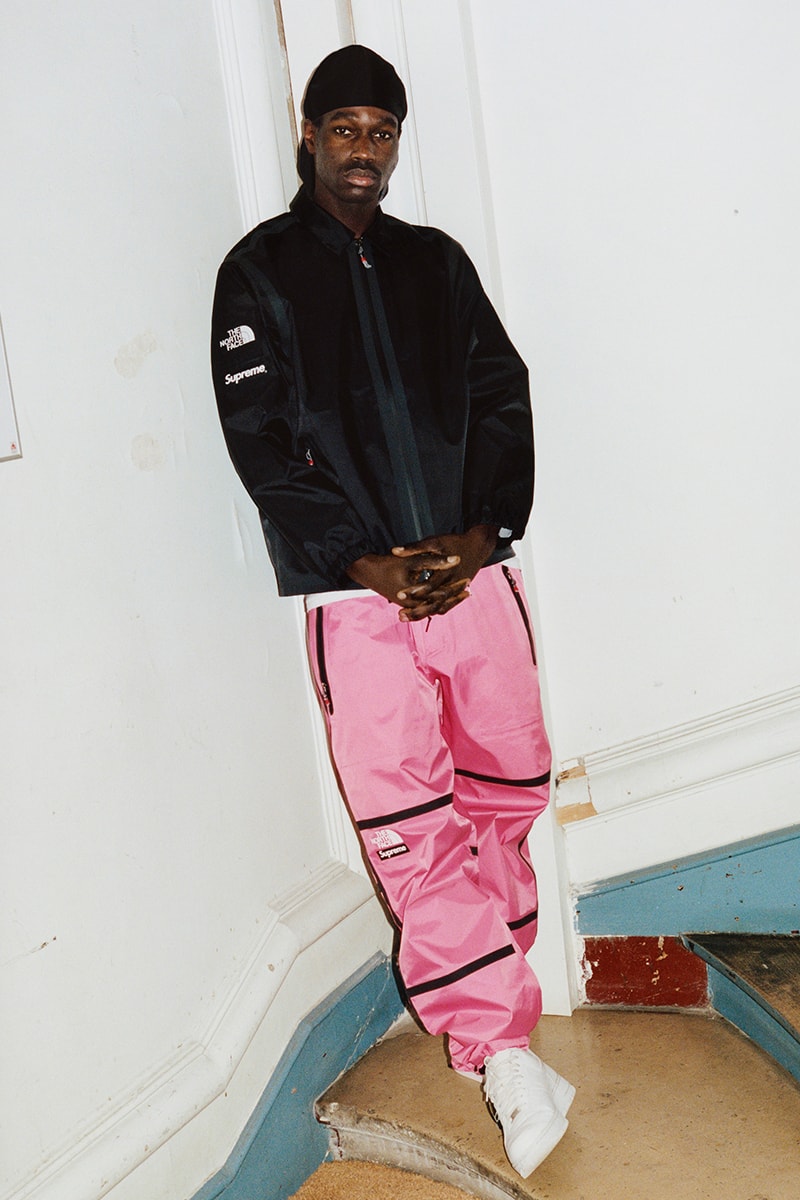 supreme the north face tnf spring 2021 collaboration jacket pants