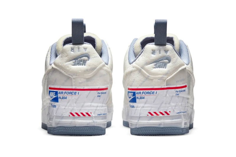 USPS x Nike Air Force 1 Experimental "Postal Ghost"