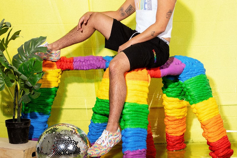 vans pride month 2021 collection old skool platform rainbow