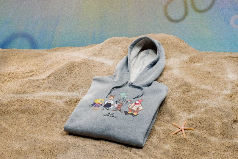 vans sandy liang spongebob squarepants nickelodeon apparel hoodie