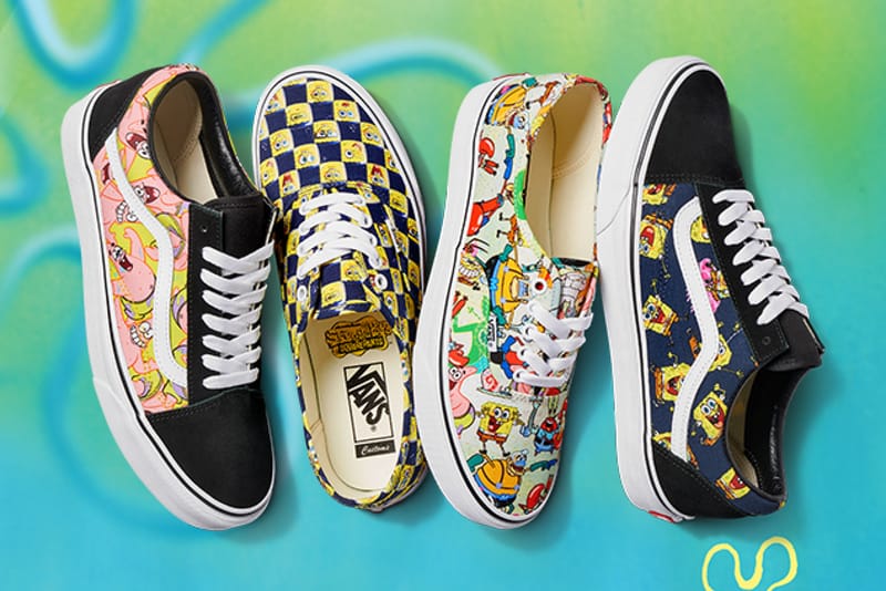 You Can Soon Customize Your Own 'SpongeBob SquarePants' x Vans Sneaker