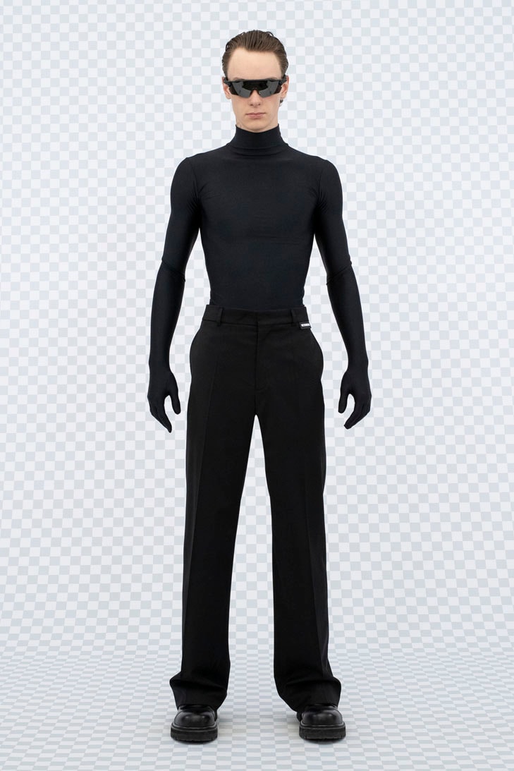 vetements spring summer 2022 collection lookbook guram gvasalia matrix coats dresses 