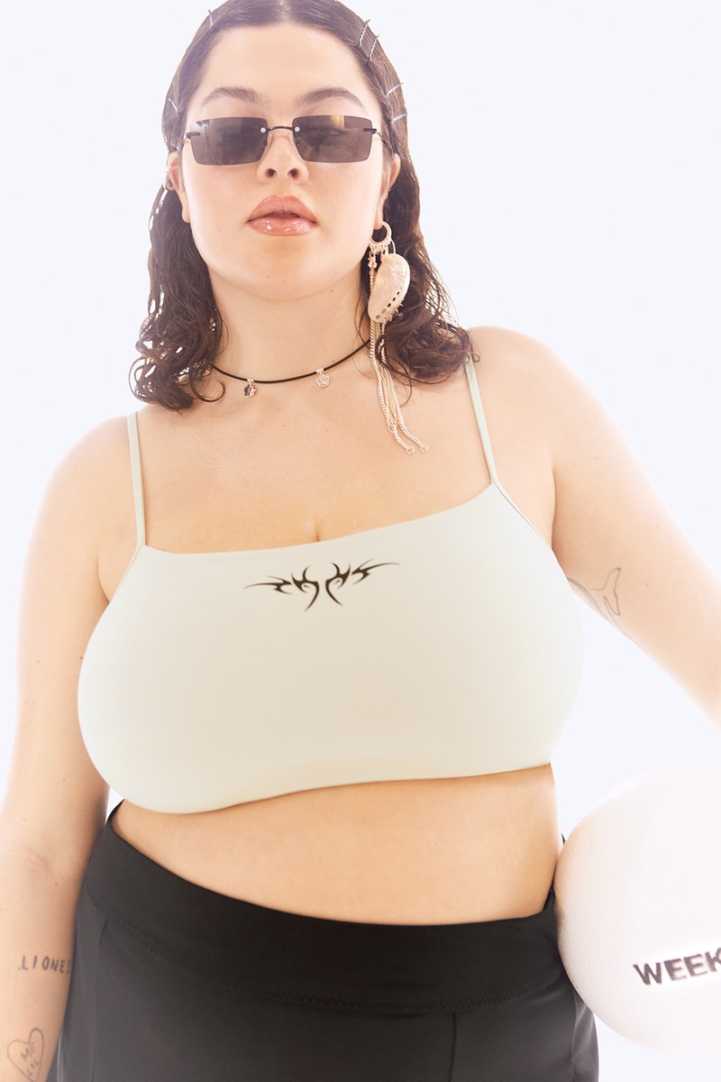 weekday virtual beach swimwear spring summer campaign bikinis sustainable