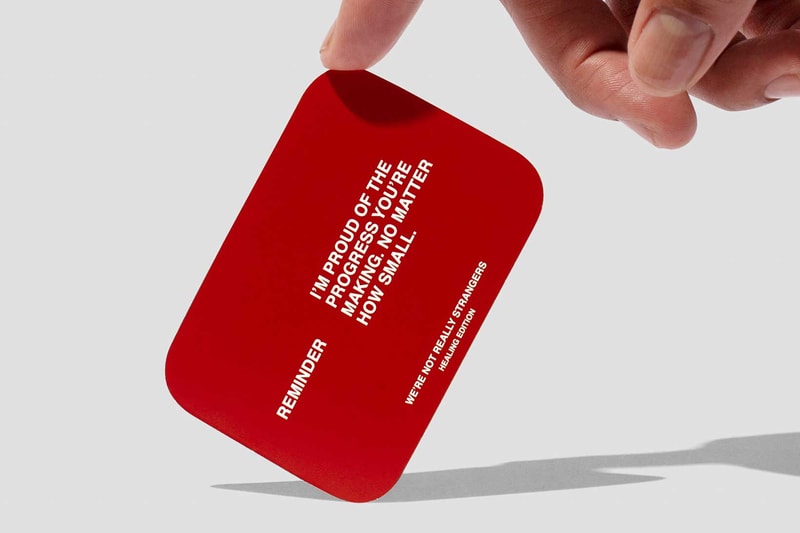 were not really strangers wnrs koreen odiney healing edition mental health awareness month card game