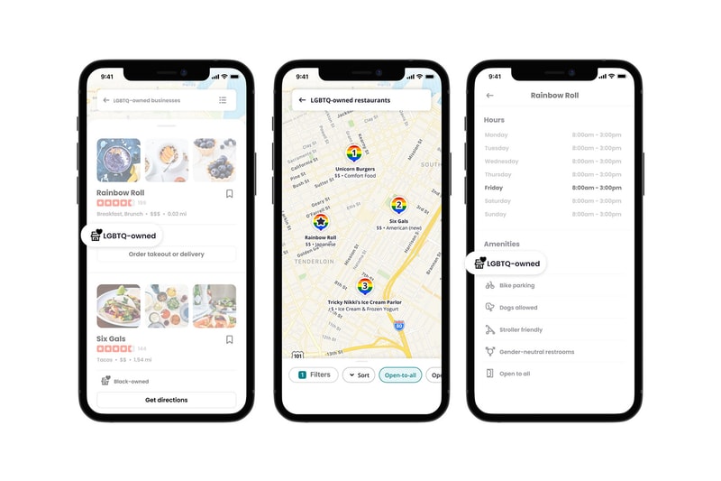 Yelp LGBTQ-Owned Business Feature Tool Search
