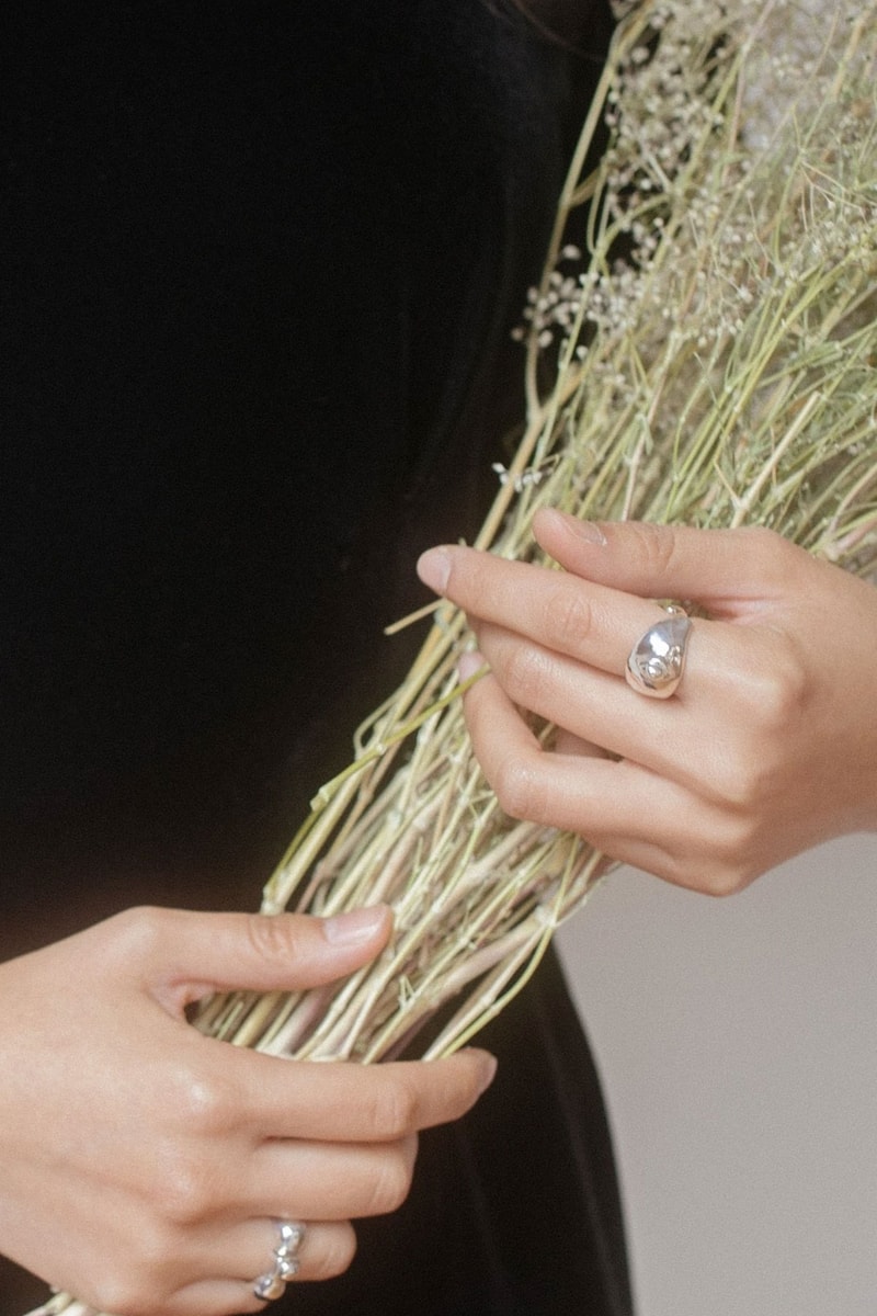 aeri go jewelry designer san francisco south korean rings dried flower eep