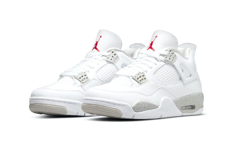 Nike's Air Jordan 4 Receives a Clean "Tech White" Colorway