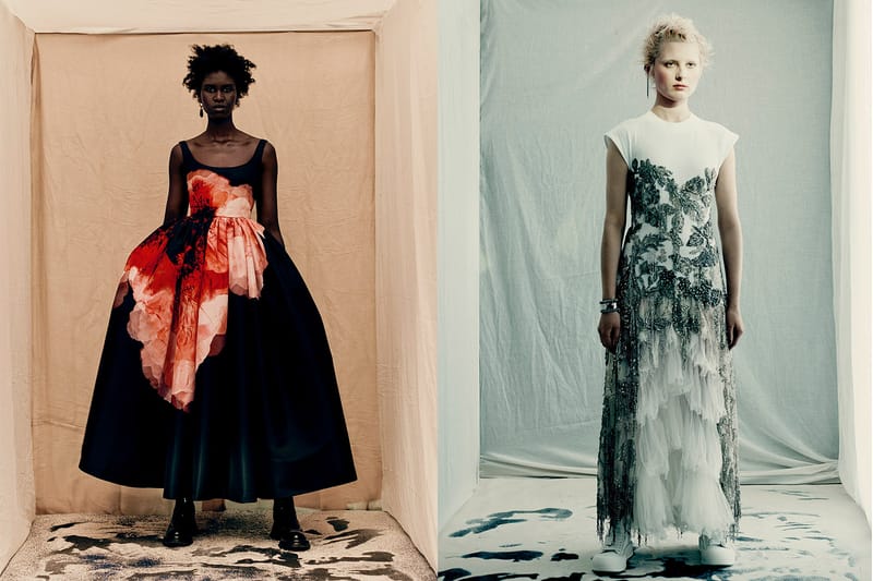 Alexander McQueen Unveils FW21 "Anemones" Collection Campaign