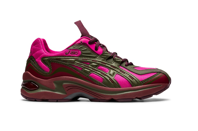ASICS Unveils FB1-S GEL-PRELEUS Women's Silhouette Sneaker Footwear Purple Pink