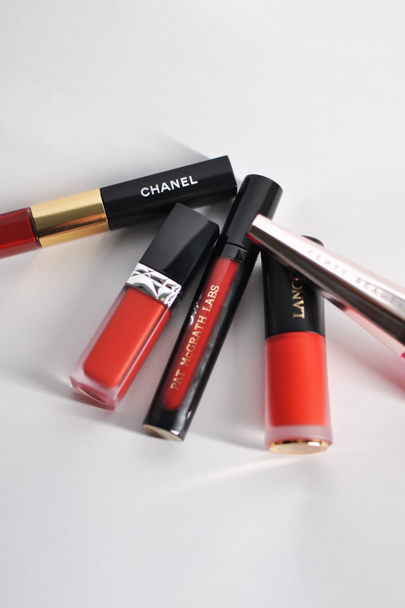 Liquid Lipstick Chanel Dior Lancome Pat McGrath Labs Fenty Beauty
