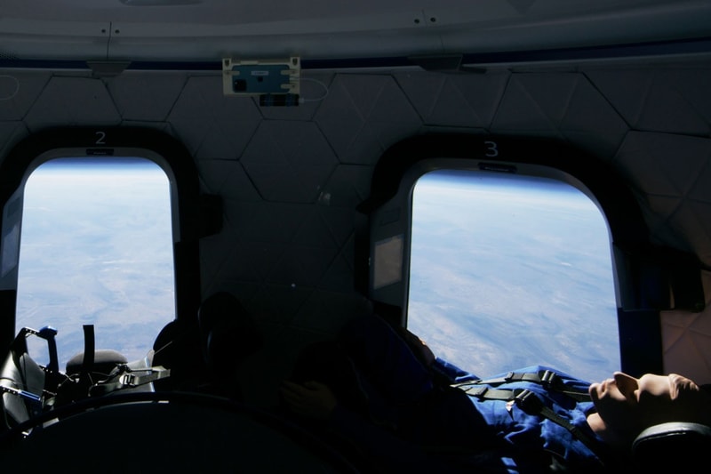 Blue Origin Space Flight Rocket New Shepard Seat